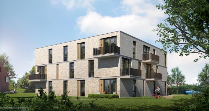 Vederhof Vogelwijk, Tweekamer appartementen Vederhof Zeist, bouwnummer: 43, Zeist