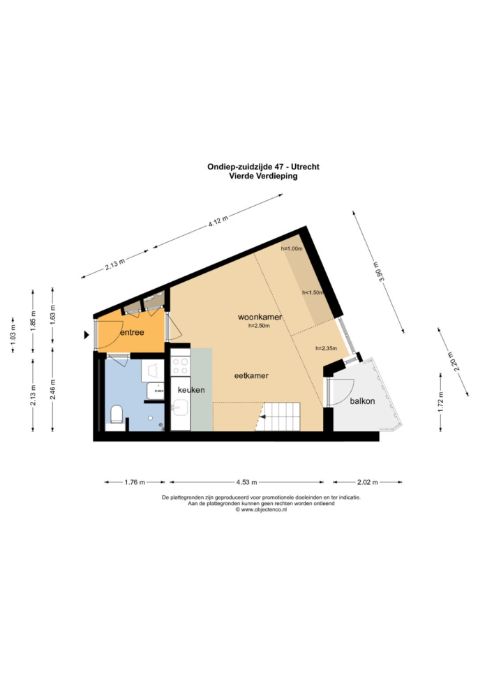 Ondiep-Zuidzijde 47, 3551 BX, Utrecht