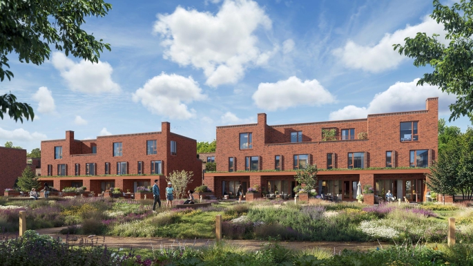 Eikenstein, Tussen parkwoning, bouwnummer: 43, Zeist