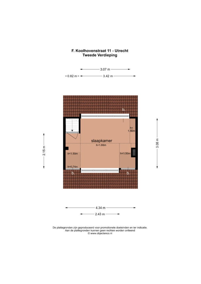 F. Koolhovenstraat 11, 3555 VE, Utrecht