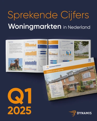Kwartaalcijfers: Meer woningen te koop, maar geen ademruimte op de Utrechtse woningmarkt