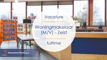 Vacature woningmakelaar vestiging Zeist