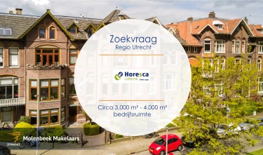 Zoekvraag: 4.000 –5.000 m² bedrijfsruimte regio Utrecht