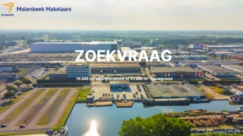 Zoekvraag: 19.500 m² bedrijfsruimte of 31.000 m² bouwgrond 