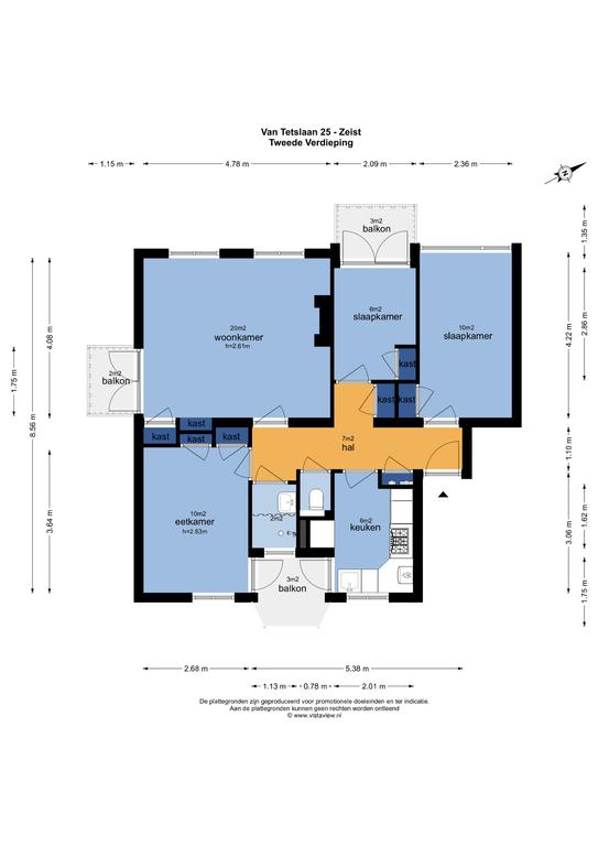 Van Tetslaan 25, 3707 VC, Zeist
