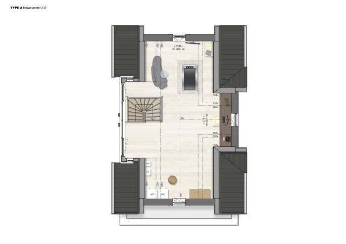 Mijnhardt Wonen | fase 2, Mijnhardt | Vrijstaande Villa | Type A, bouwnummer: 217, Zeist