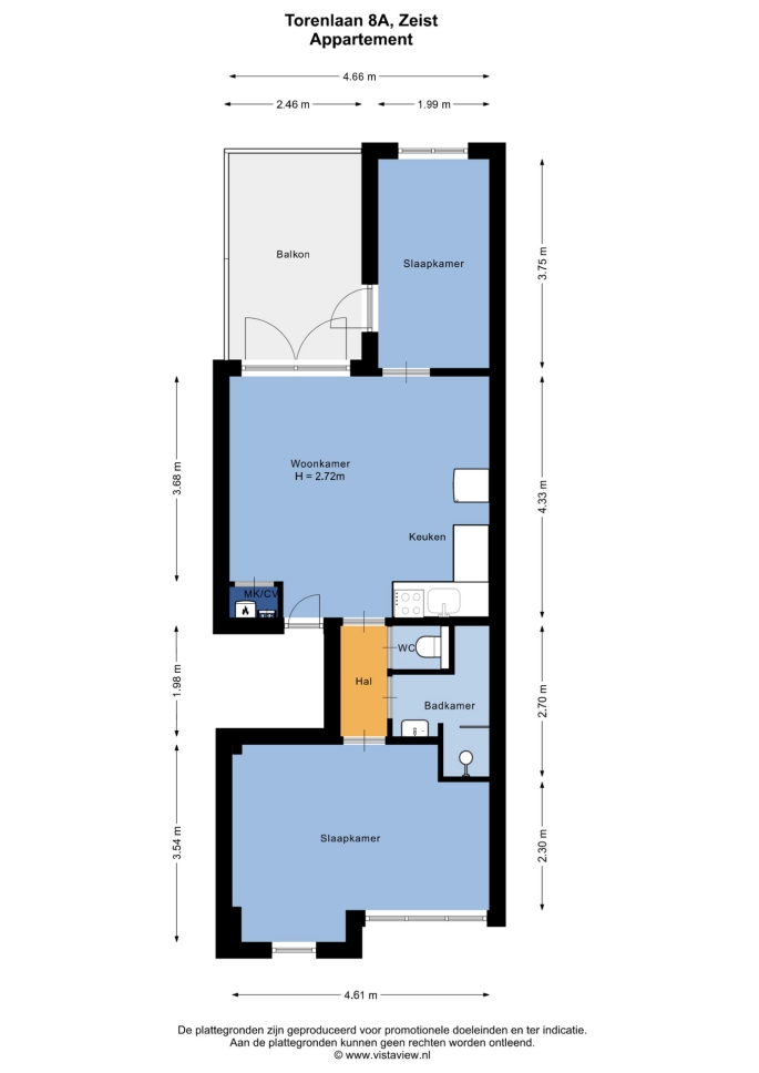 Torenlaan 8 A, 3701 VJ, Zeist