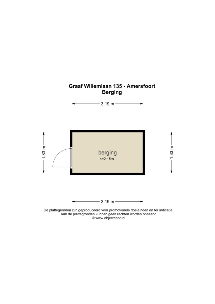 Graaf Willemlaan 135, 3818 DW, Amersfoort