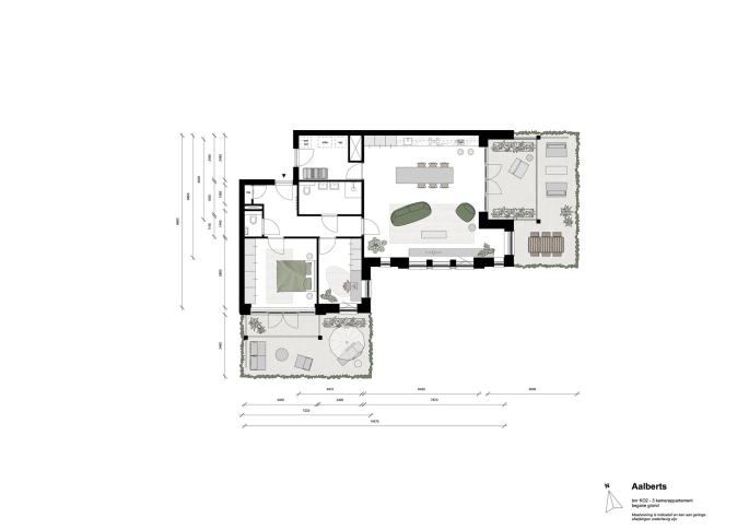 Leyens Erve, Appartementen Leyens Erve, bouwnummer: 2, Bilthoven