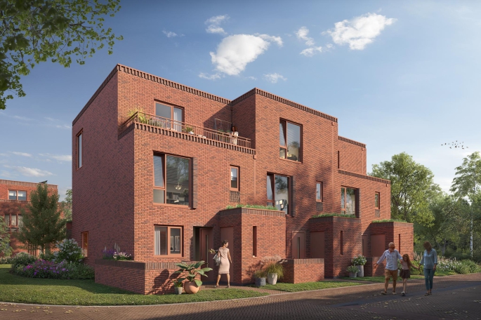 Eikenstein, Tussen parkwoning, bouwnummer: 42, Zeist