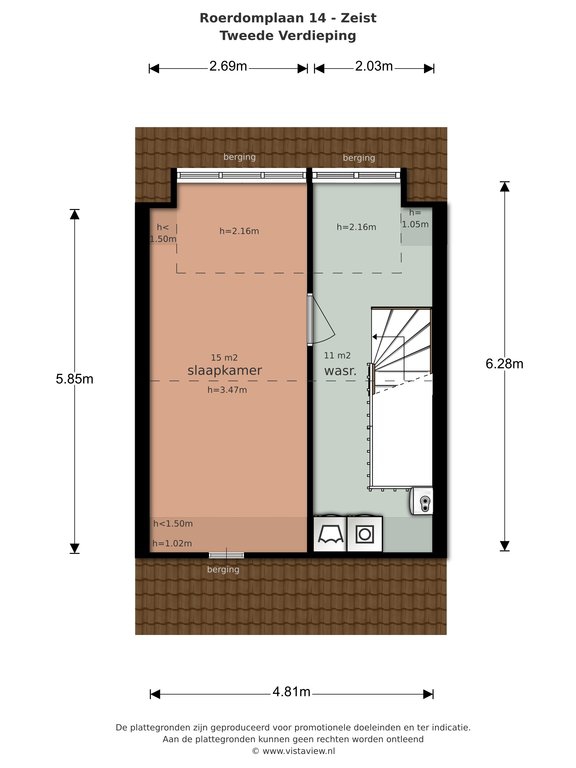 Roerdomplaan 14, 3704 XG, Zeist