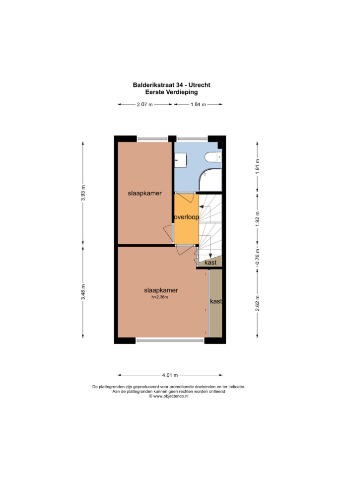 Balderikstraat 34, 3553 BH, Utrecht