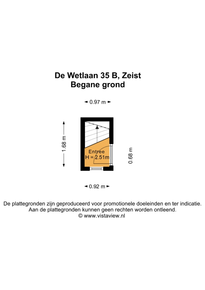 De Wetlaan 35 B, 3707 XB, Zeist