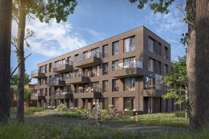 Eikenstein, Hoekappartement, bouwnummer: 112, Zeist
