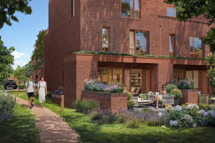 Eikenstein, Twee-onder-een-kapwoningen, Zeist
