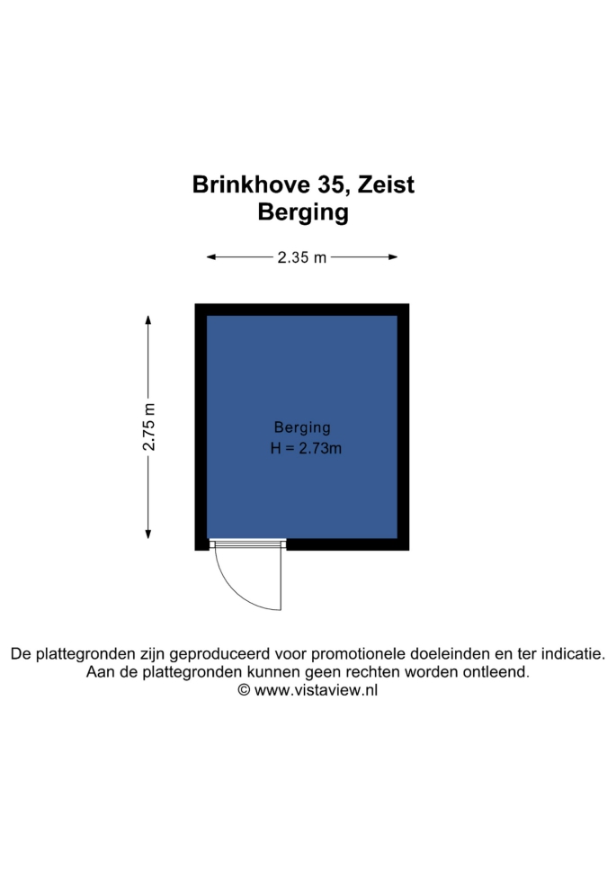Brinkhove 35, 3702 SP, Zeist