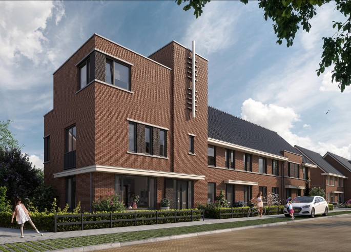 Hoevelaar Fase 2 'De Singels & De Erven', Tussenwoningen, bouwnummer: 84, Woudenberg