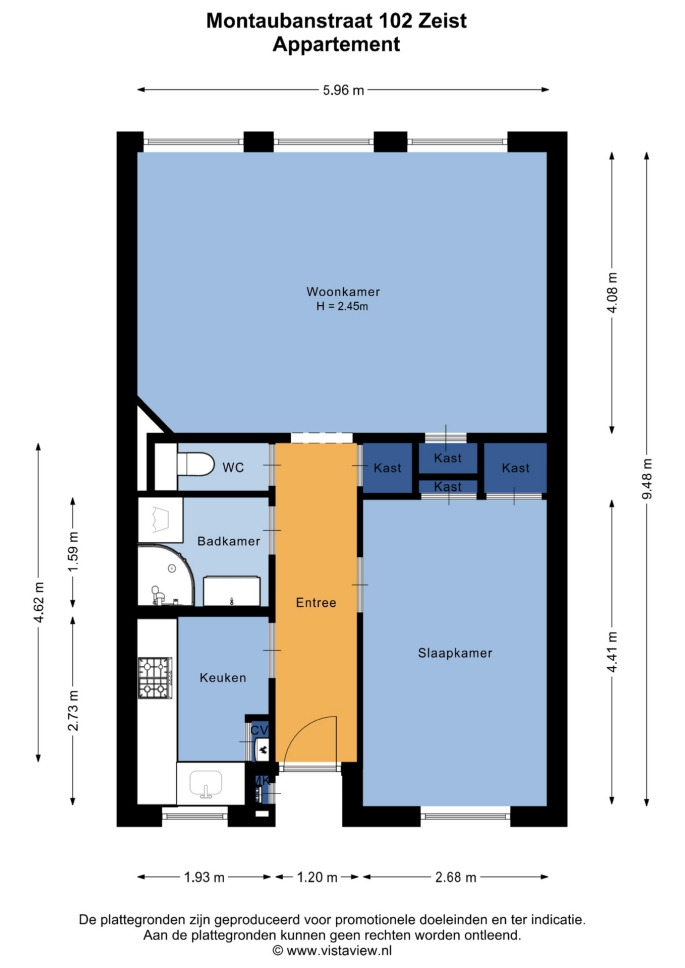 Montaubanstraat 102, 3701 HX, Zeist